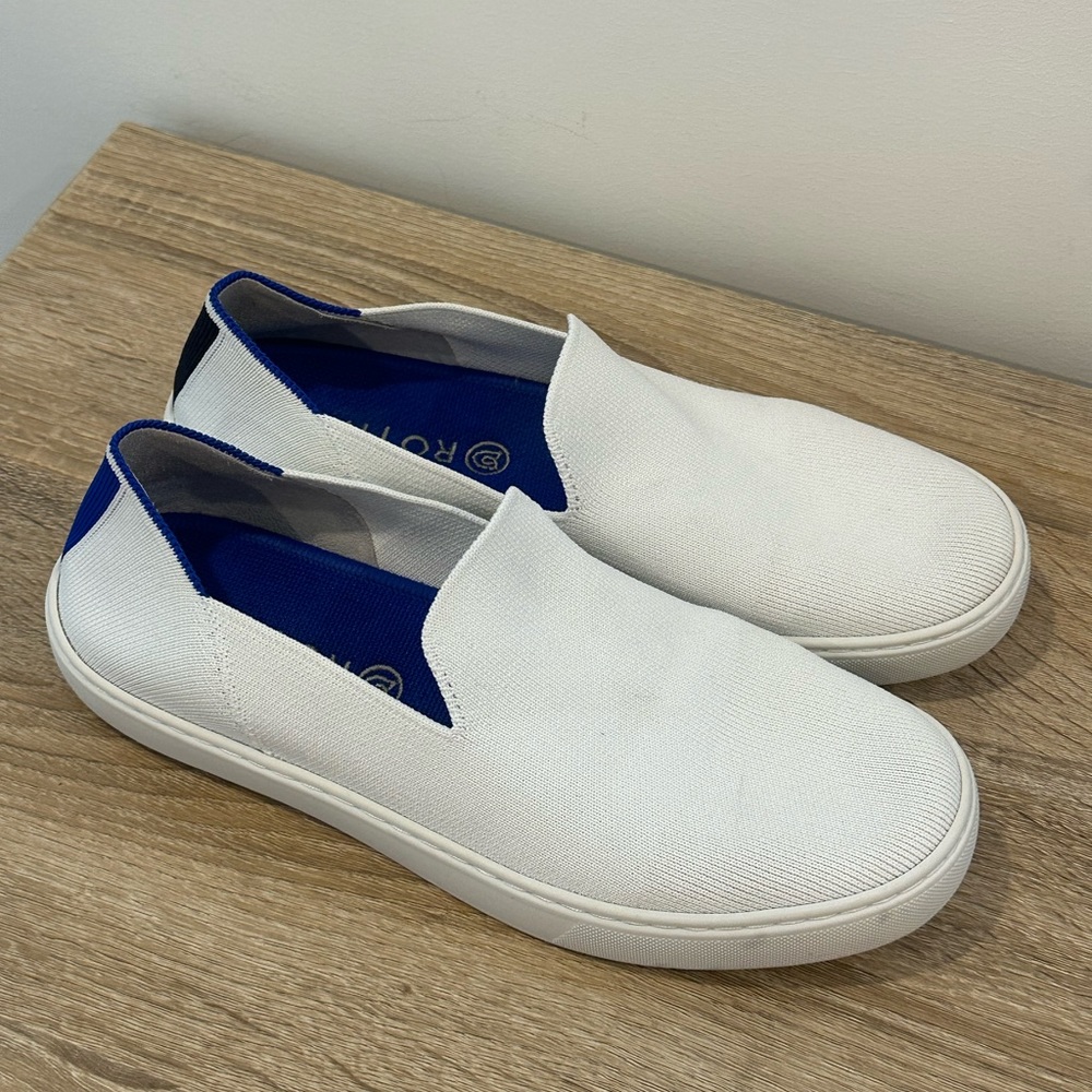 Rothy’s White slip-on sneaker
